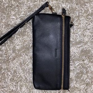 Daniel leather wristlet